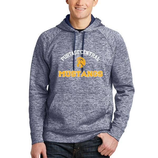 PosiCharge® Electric Heather Fleece Hooded Pullover  Thumbnail