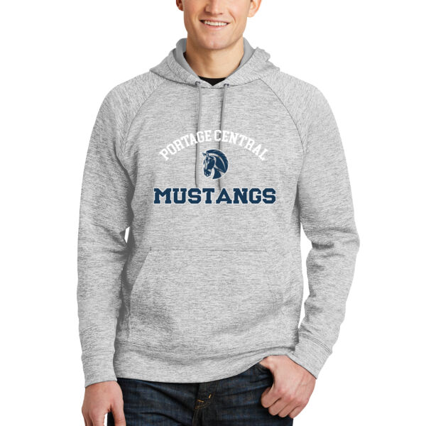 PosiCharge® Electric Heather Fleece Hooded Pullover Thumbnail