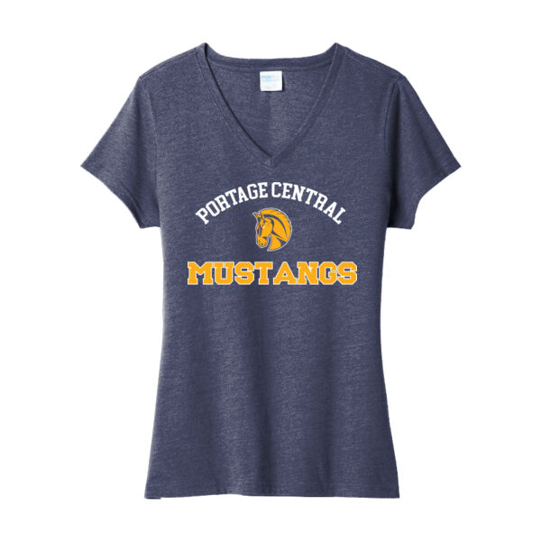 Women's Fan Favorite™ Blend V-Neck Tee Thumbnail