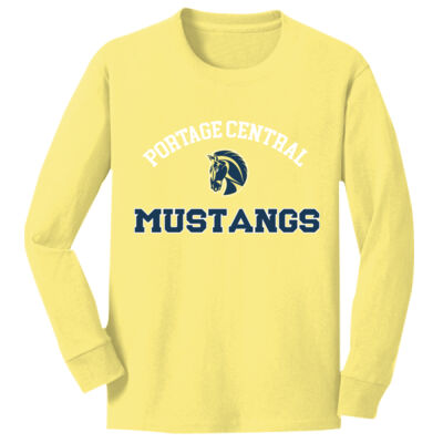 Youth Long Sleeve Core Cotton Tee Thumbnail