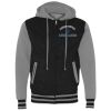 Unisex Heavyweight Varsity Full-Zip Hooded Sweatshirt Thumbnail