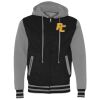 Unisex Heavyweight Varsity Full-Zip Hooded Sweatshirt Thumbnail