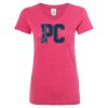 Women’s Glitter V-Neck T-Shirt Thumbnail
