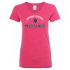 Women’s Glitter V-Neck T-Shirt Thumbnail